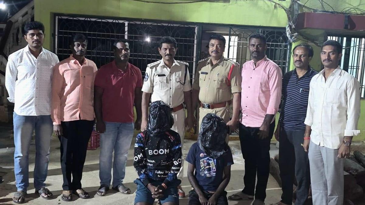 Two from TN held for illegally entering forest area in Annamayya district
