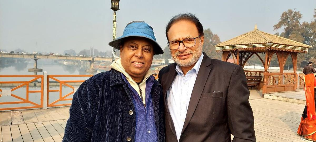 With Ashok Cashyap, the director and cinematorgrahpher of the film 