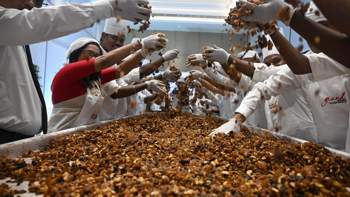 Cake-mixing ceremony ushers in the Christmas spirit in Madurai