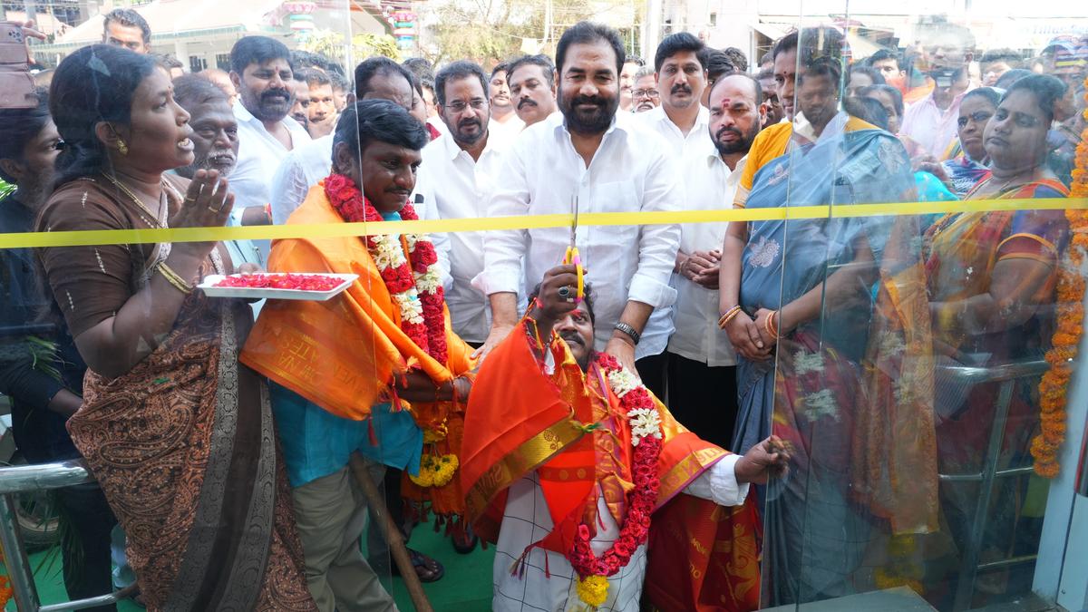 Five air-conditioned bus shelters reopened in Nellore