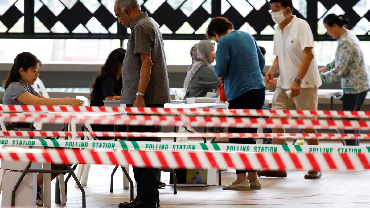 Singapore holds first contested presidential vote in over a decade