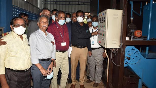 Incinerator commissioned on Thanjavur Medical College campus