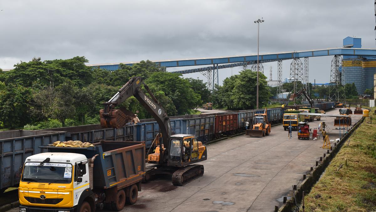 Iron ore exports recommence after a decade at New Mangalore Port