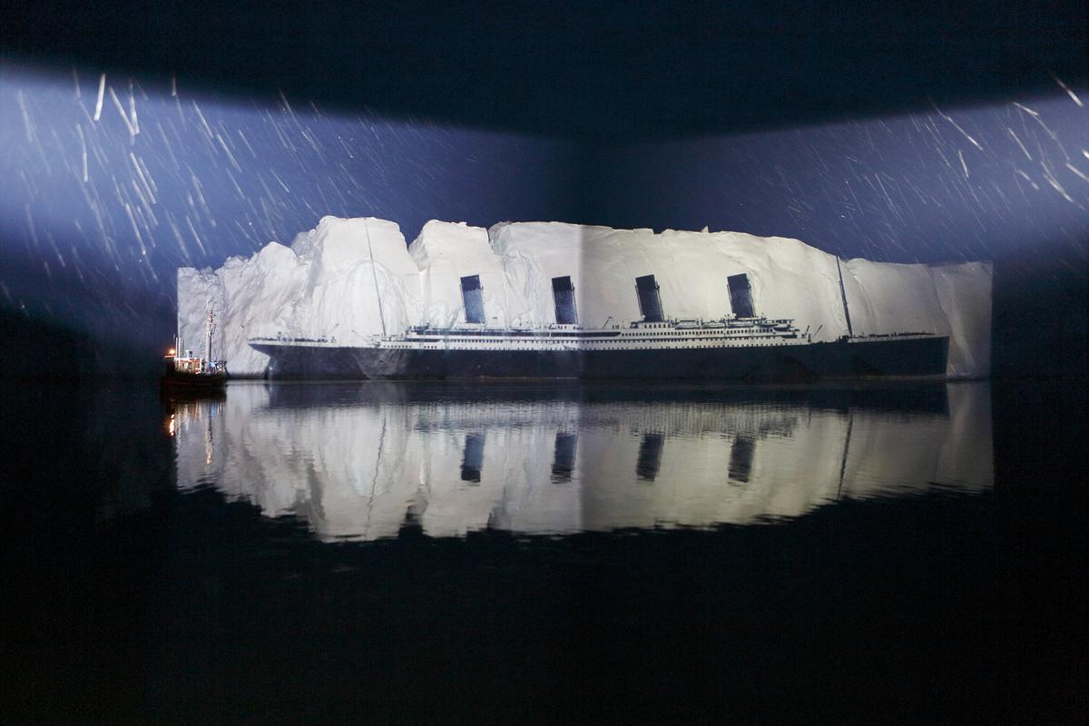 The Basic Shape of the Titanic on the Greenland Iceberg by Gerry Hofstetter