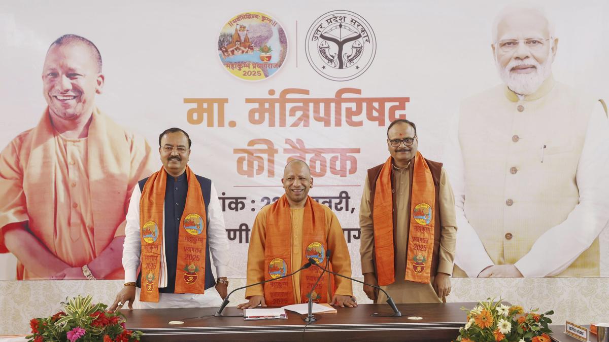 Uttar Pradesh Cabinet meets in Kumbh Mela, approves key projects, policies