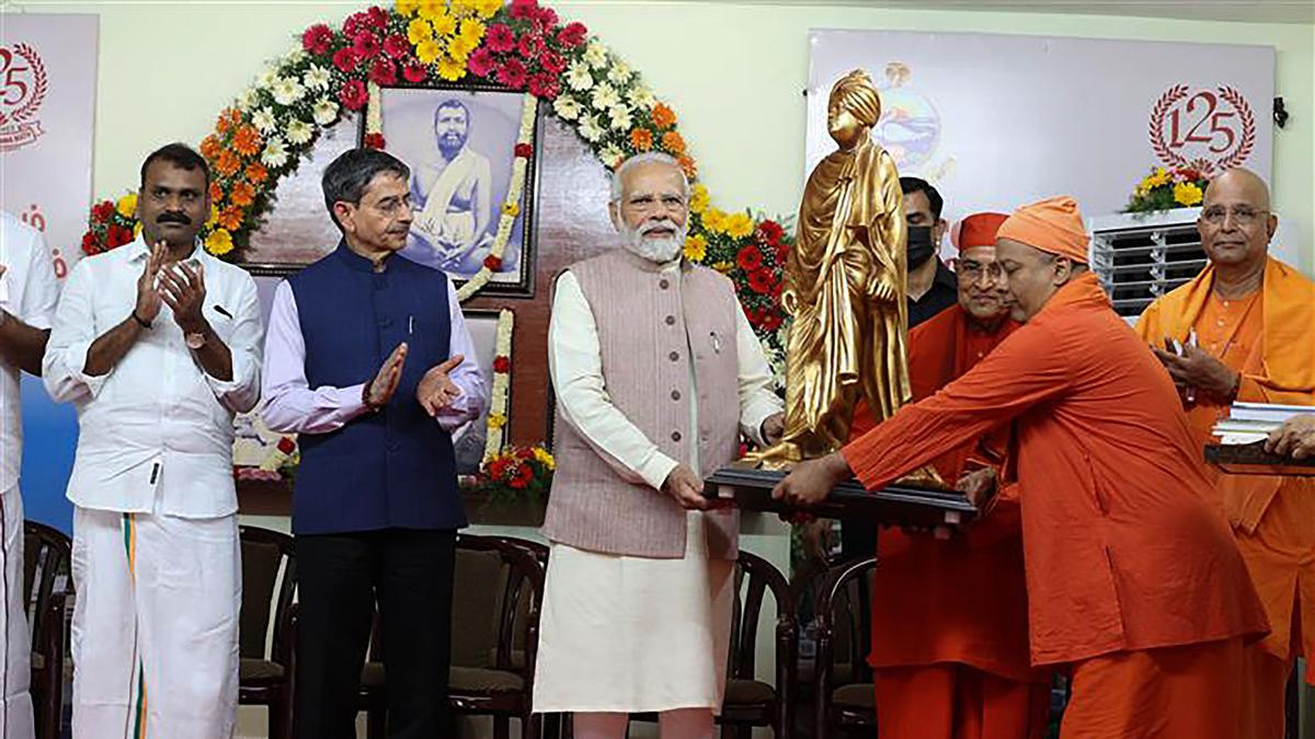 Ramakrishna Math has played an important role in my life PM Modi The