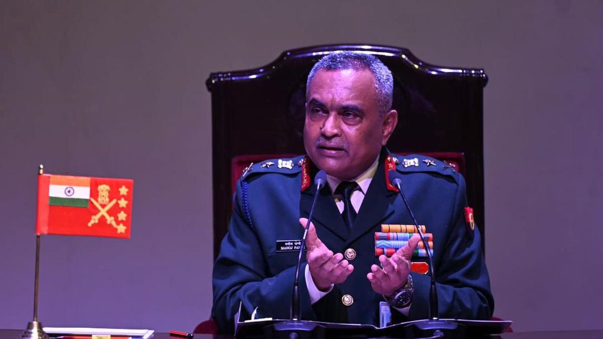 Indian Army Chief Manoj Pande on situation along border with China