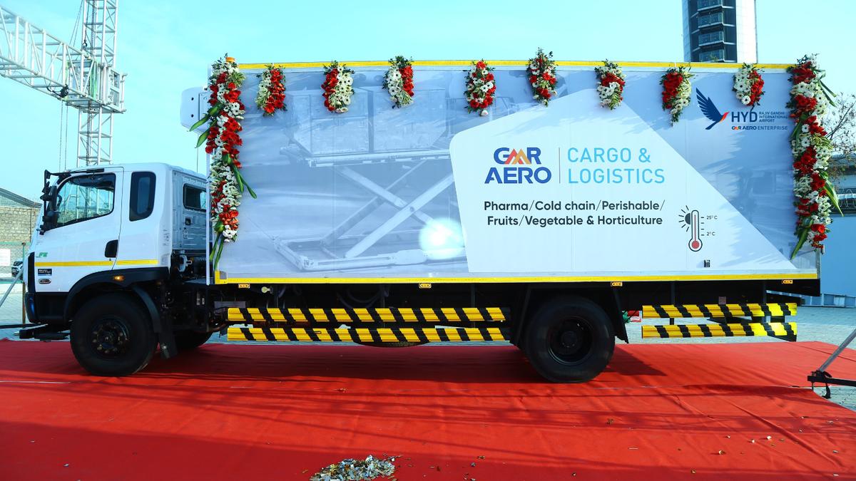 India’s first airside reefer truck launched at Hyderabad airport to strengthen cold-chain logistics