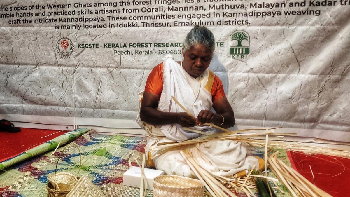Kannadippaya stall a major draw at Kerala Science Congress venue The