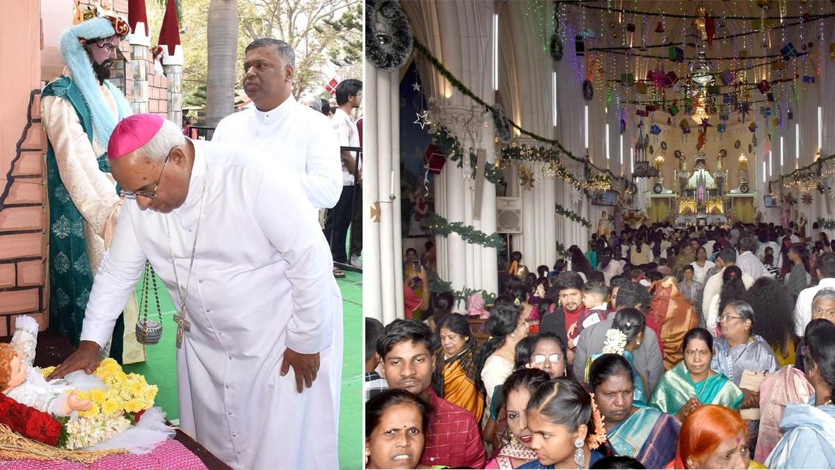 Christmas celebrated with grandeur in Mysuru