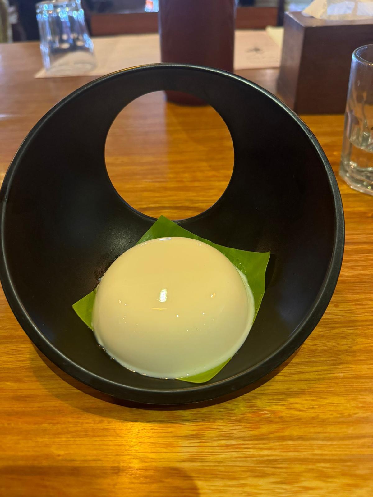 Cloud pudding at Chatti in NYC Cloud pudding at Chatti in NYC