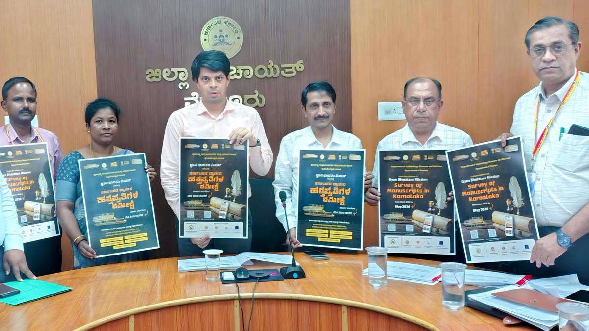 Gyan Bharatam Mission: 30,996 manuscripts documented in Mysuru district so far