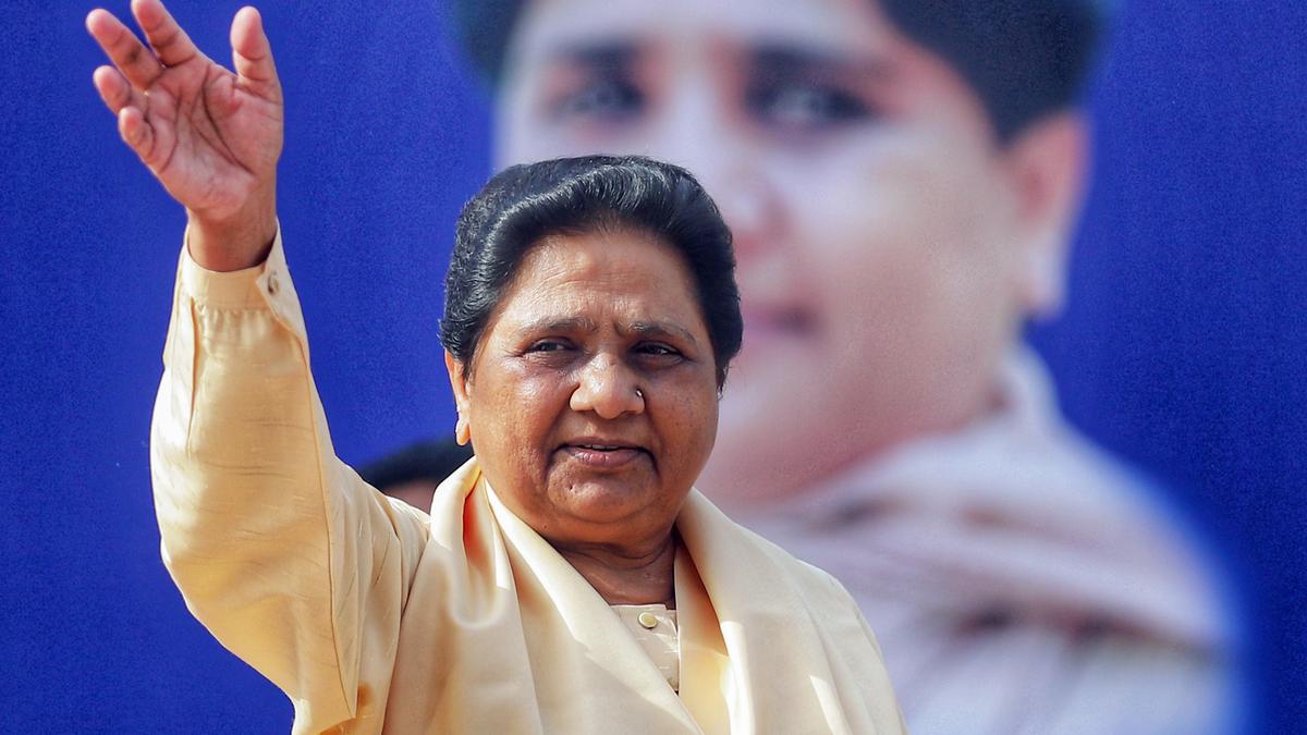 Mayawati criticises Nitish Kumar for tweaking rules to help Rajput strongman Anand Mohan’s release