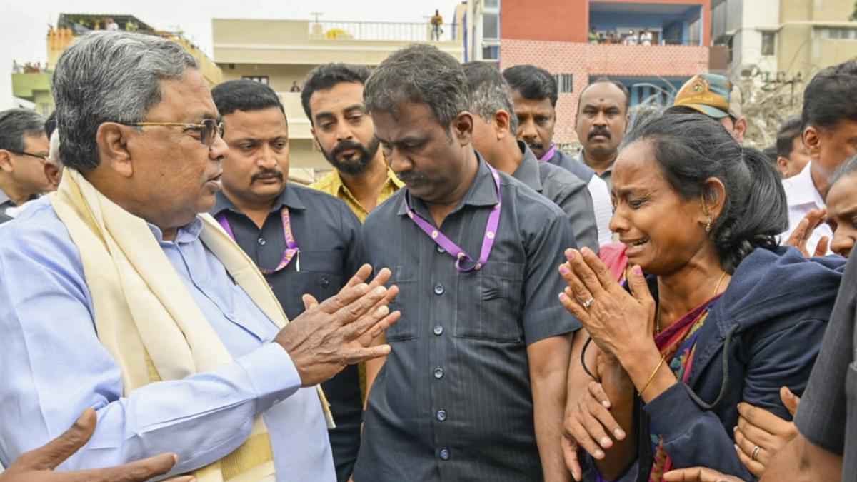 CM announces compensation for victims of building collapse in Bengaluru, government of Karnataka to cover medical expenses