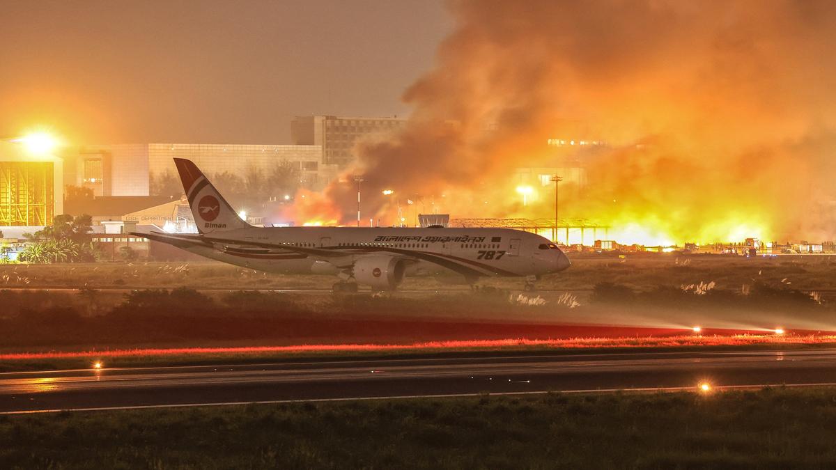 Fire breaks out at Dhaka international airport, flight operations suspended