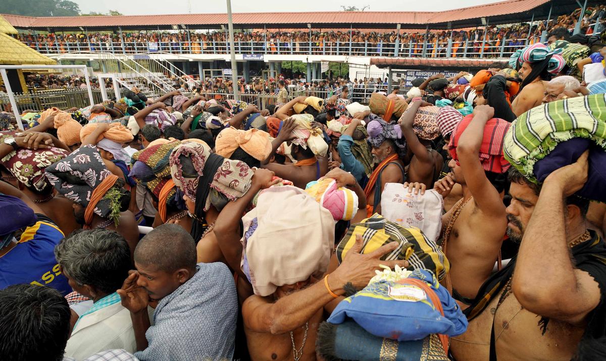 Sabarimala records a sharp surge in income