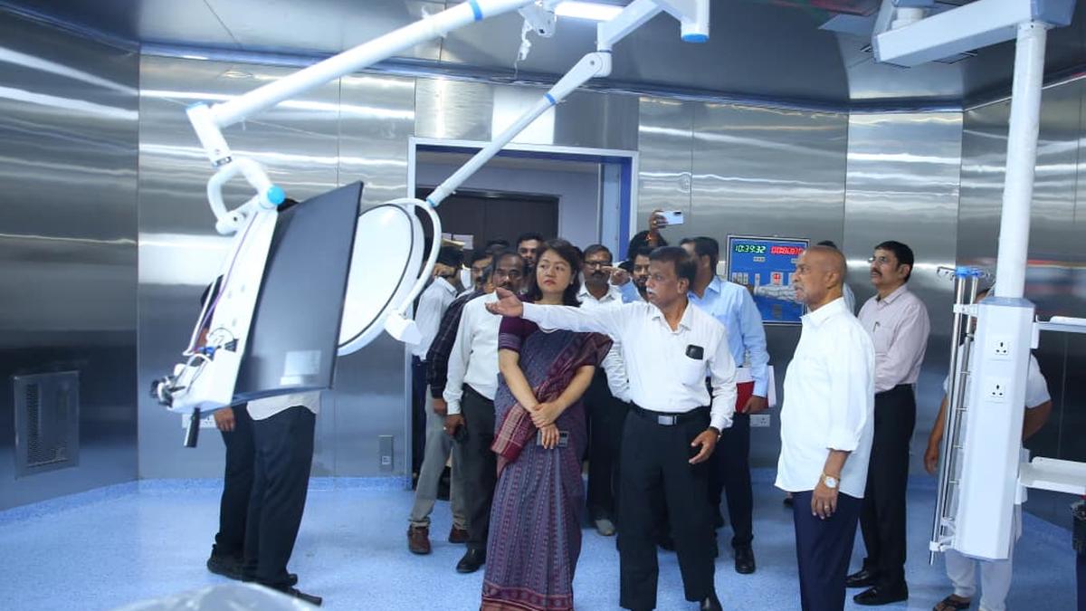 Health Minister inspects TIMS Sanathnagar, directs officials to expedite pending works