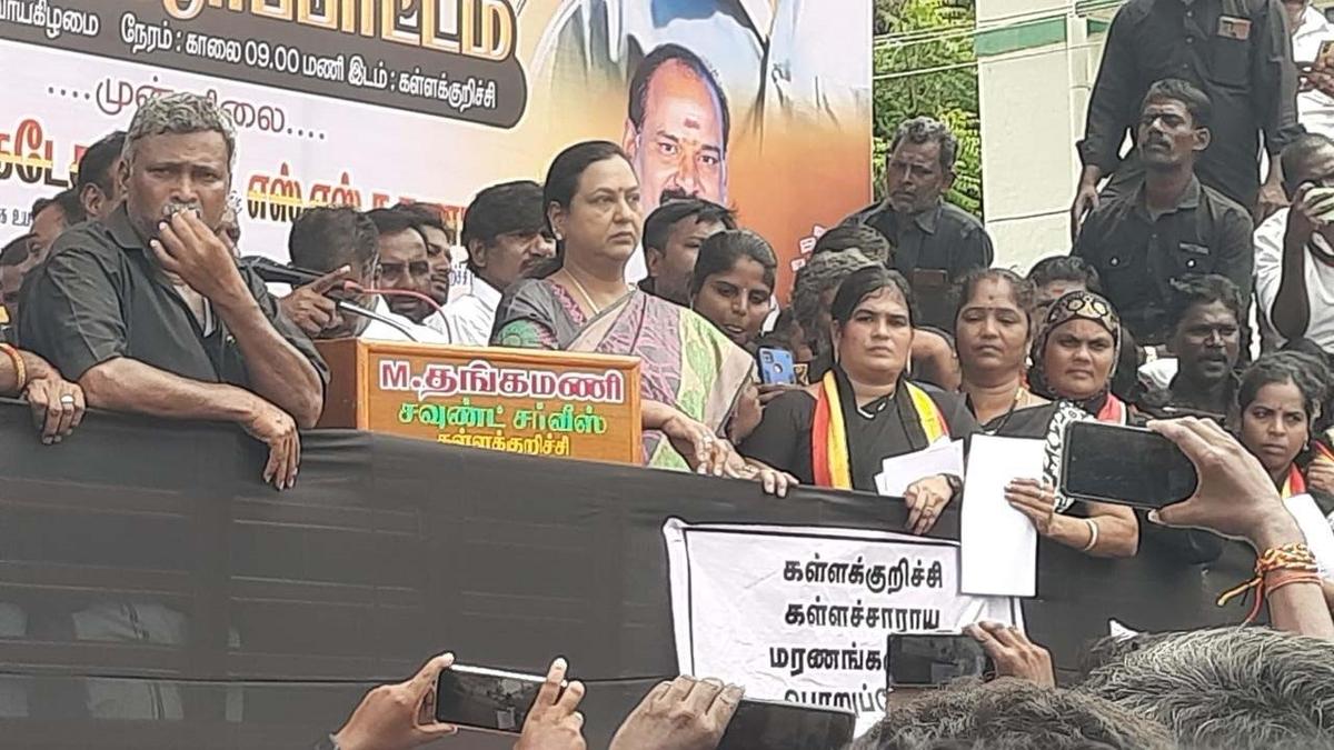 DMDK demands CBI probe into Kallakurichi hooch tragedy