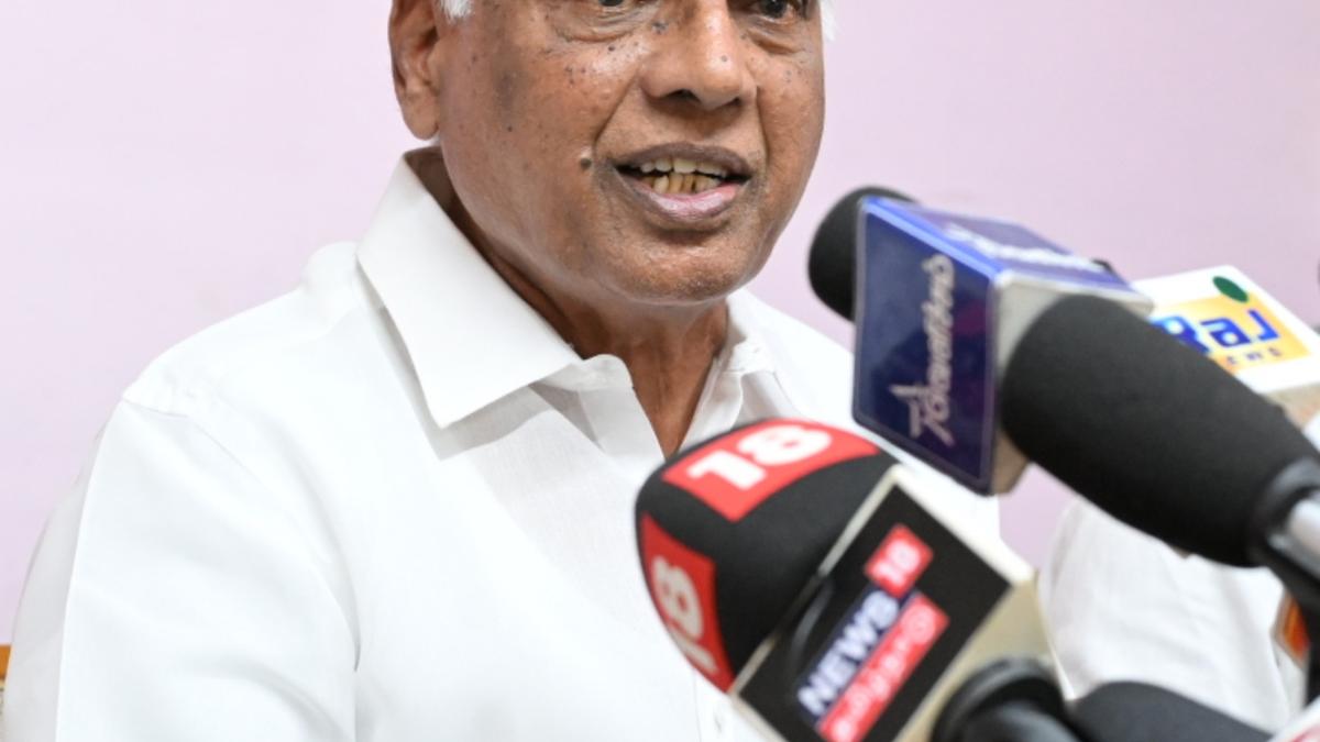 Lok Sabha Polls | Modi and his party are the most corrupt in the world: G.Ramakrishnan in Dharmapuri