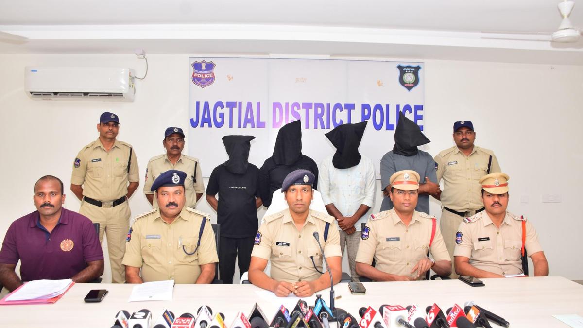 Gang involved in trafficking youth to Laos on pretext of overseas employment busted in Jagtial