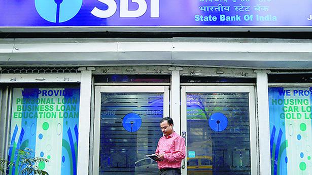SBI Q1 net drops 6.7% to ₹6,068 cr. on mark-to-market losses