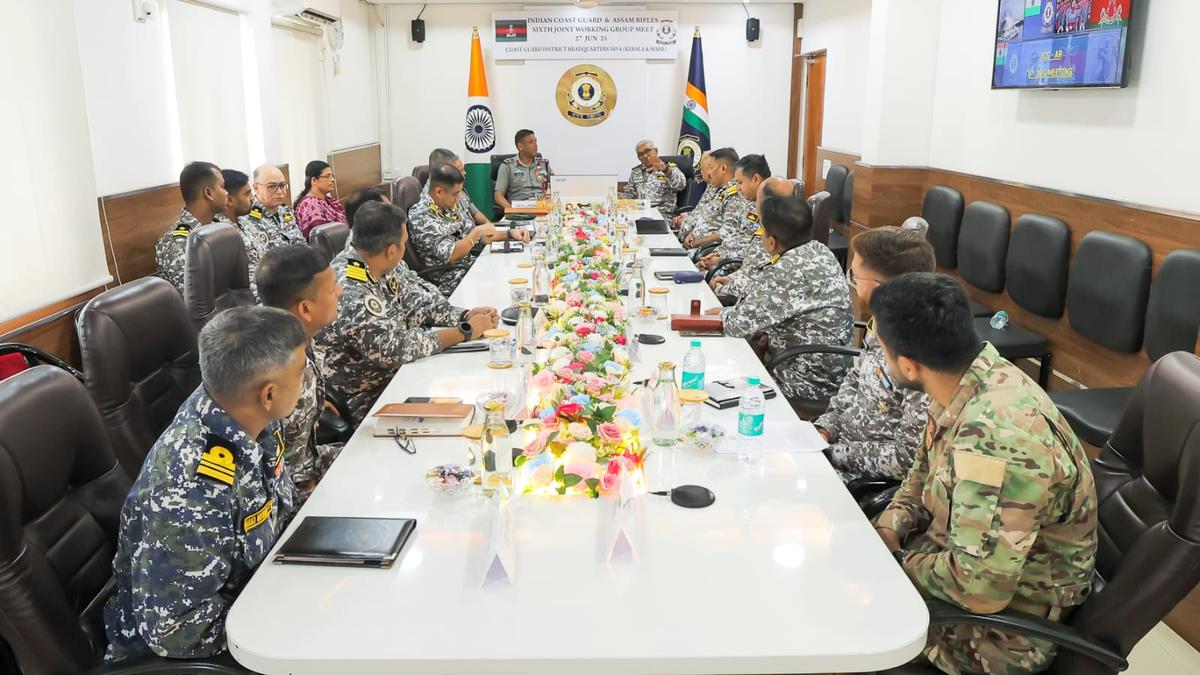 Joint working group meeting of ICG, Assam Rifles held