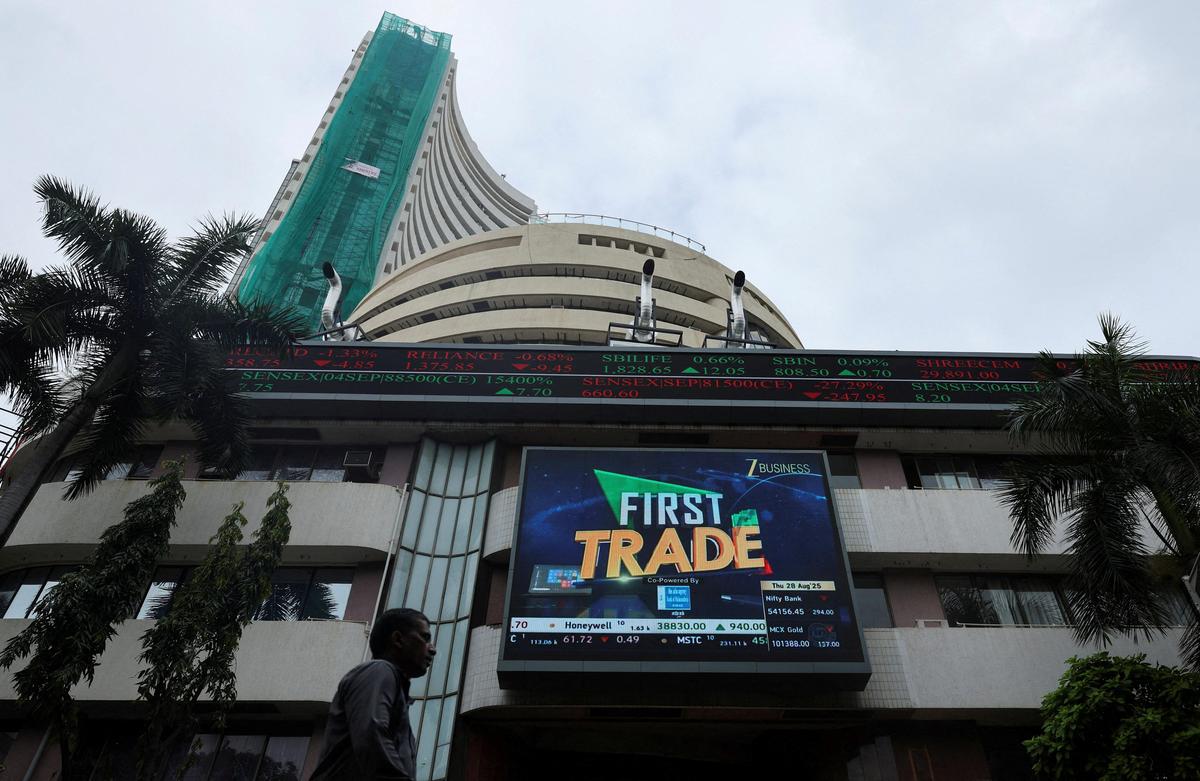 thehindu.com - Pti - Stock markets snap four days of losses; end marginally higher