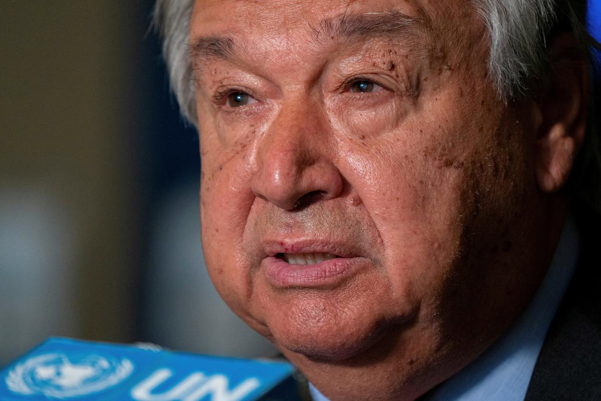 United Nations chief Antonio Guterres warns planet is heading toward ‘climate chaos’