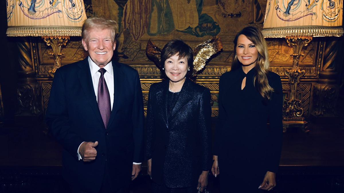 Trump hosts Shinzo Abe's widow at Mar-a-Lago