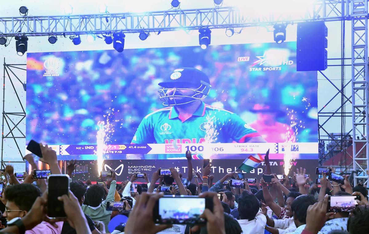 Full details of Big Screens in all districts of Andhra Pradesh State in the background of World Cup Final Match
