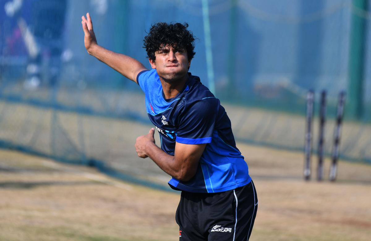 Adding to his toolbox: Batting is Ravindra’s ‘first skill’ but he has been working on his left-arm spin and wants to be a ‘genuine all-rounder at the highest level’. 