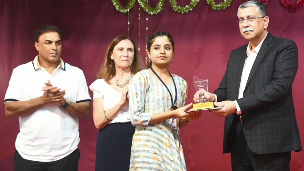 College students honoured with awards for volunteering work