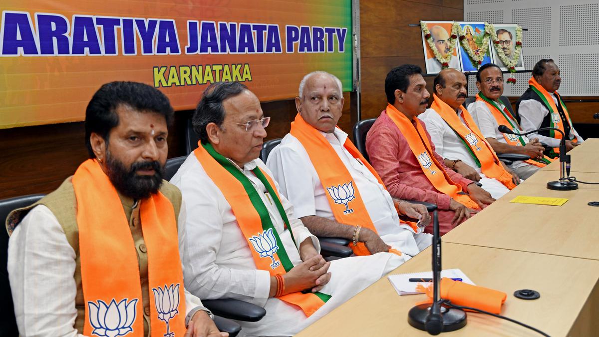 Reasons Given By BJP Candidates For Defeat In Karnataka - The Hindu