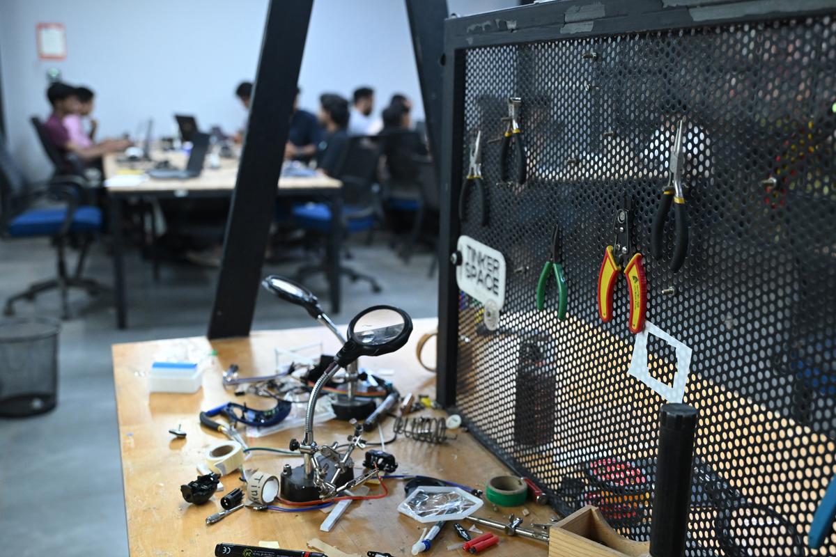 The Maker’s Table at TinkerSpace.