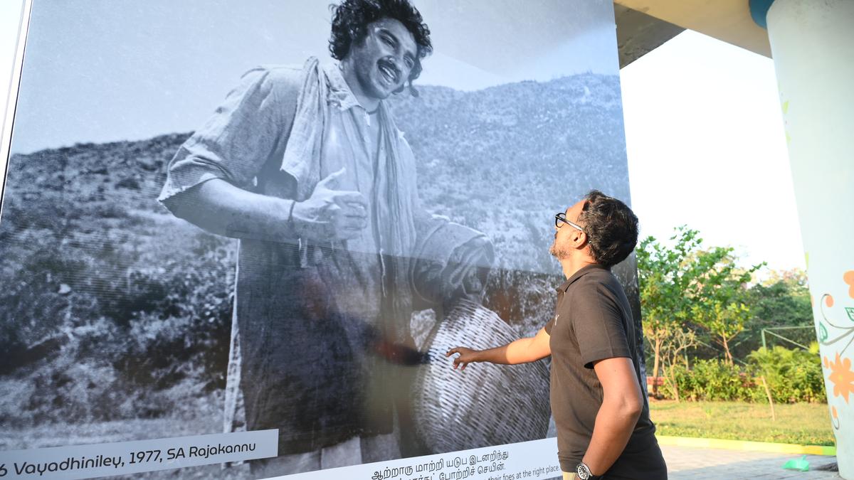 From Rajinikanth to Kamal Haasan, rare photos from film sets take over Chennai park