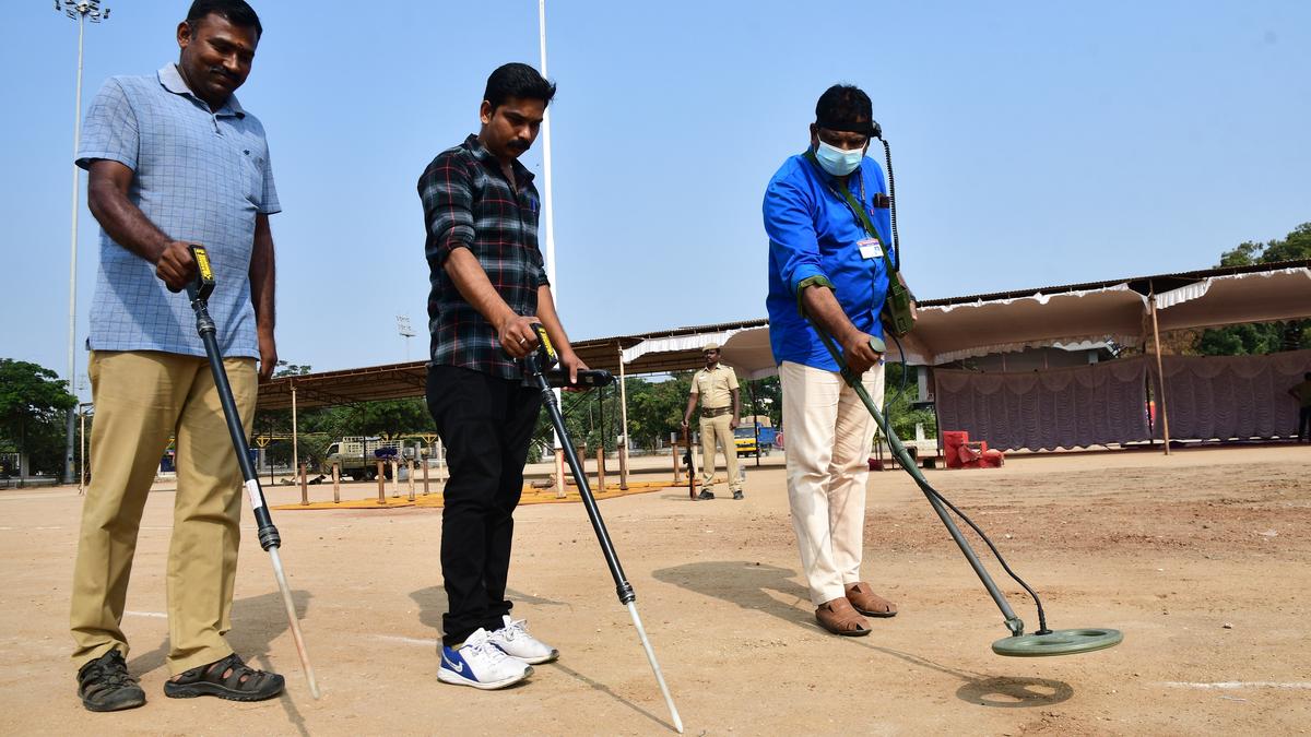 Arrangements in place for Republic Day celebrations at V.O.C. Grounds in Coimbatore