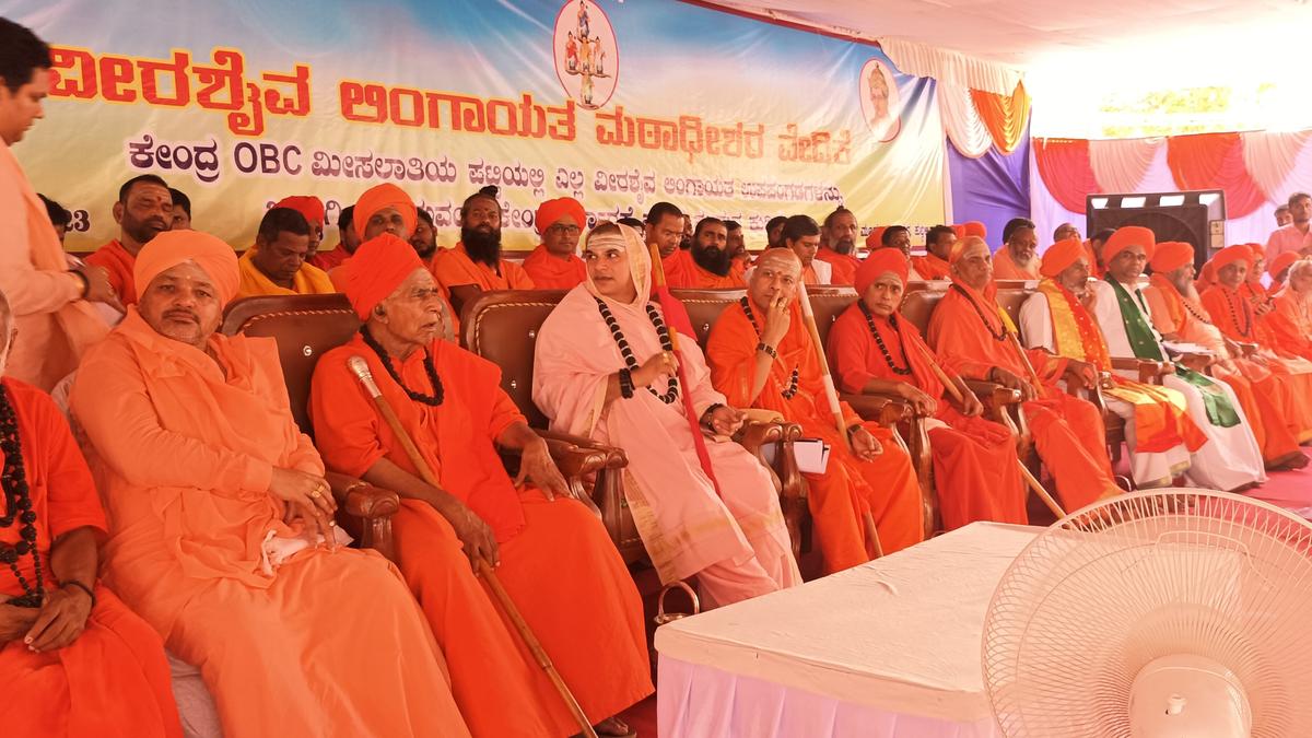Include all Veerashaiva Lingayat sub-sects under Central OBCs list, say several seers