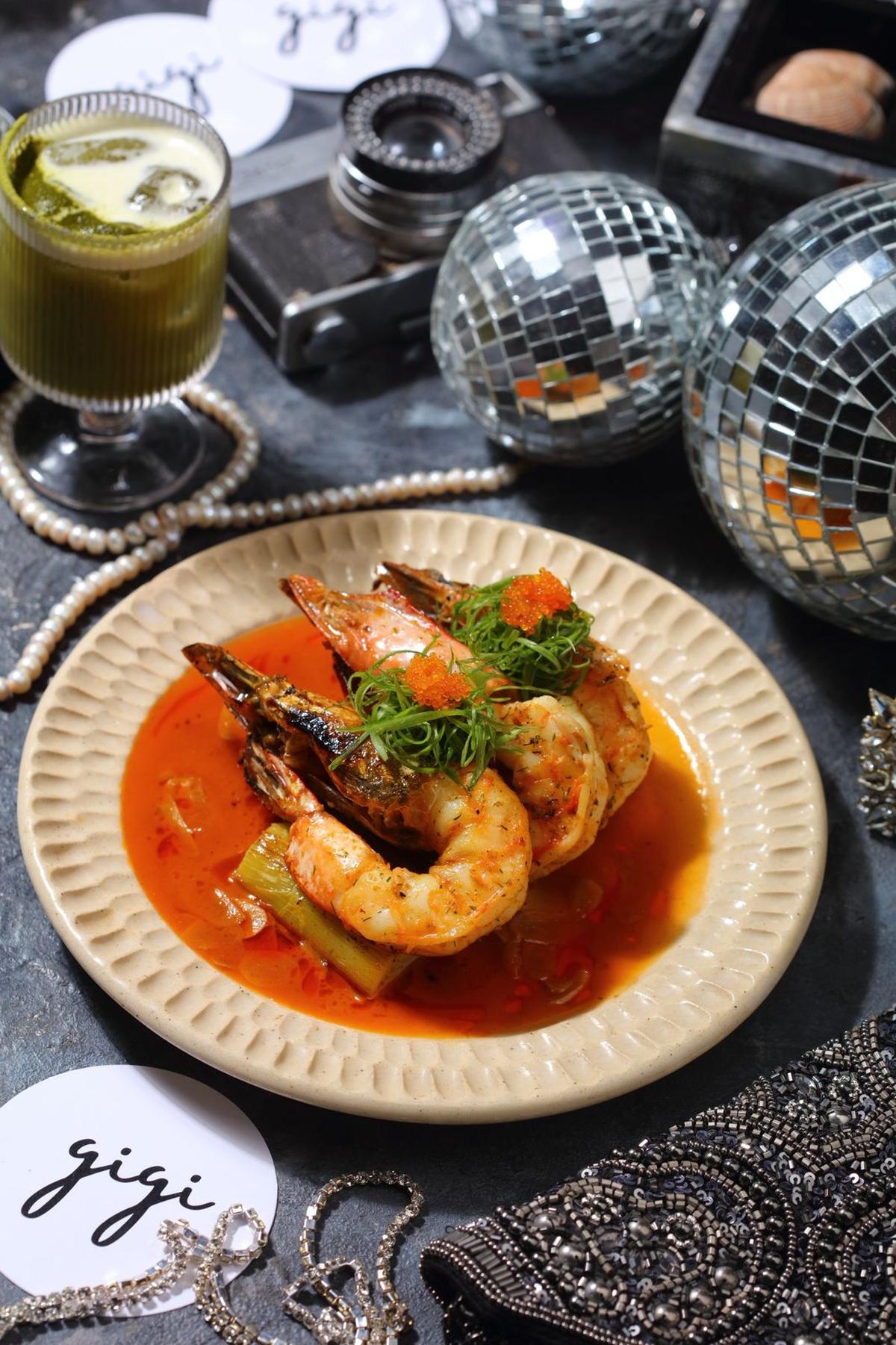 The Yuzu Kosho Prawns The Yuzu Kosho Prawns