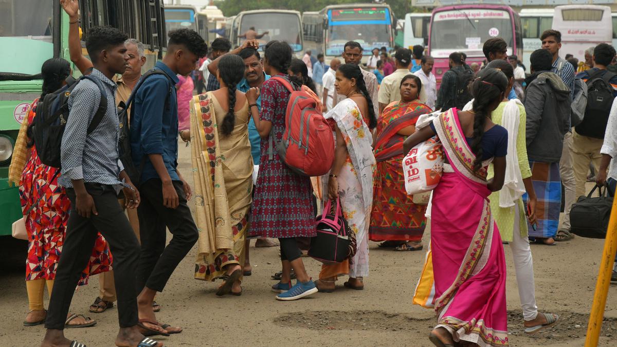 Post-Deepavali, over 200 special buses operated to Chennai from Tiruchi