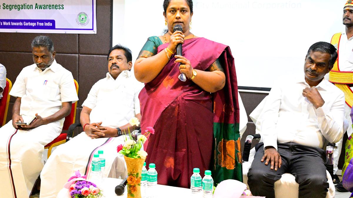 Door-to-door awareness campaign to be taken up on source segregation of waste in Dindigul