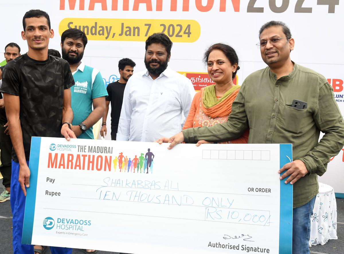5,000 people of all ages take part in Madurai Marathon The Hindu