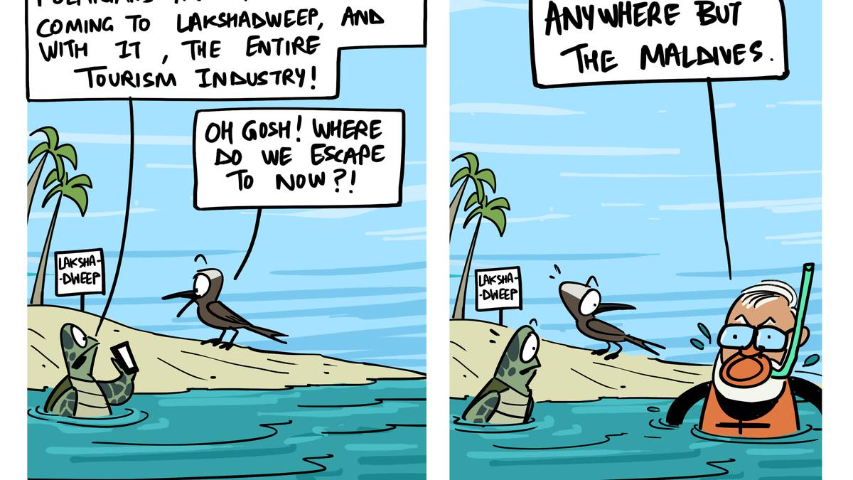 Green Humour by Rohan Chakravarty on Lakshadweep tourism and Maldives boycott row