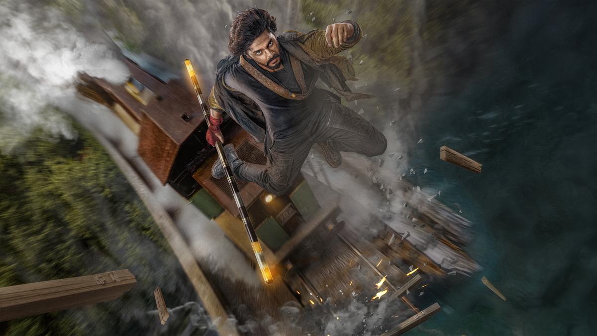 Teja Sajja in a still from Mirai