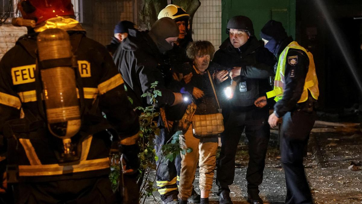 Ukrainian capital comes under 'massive' attack