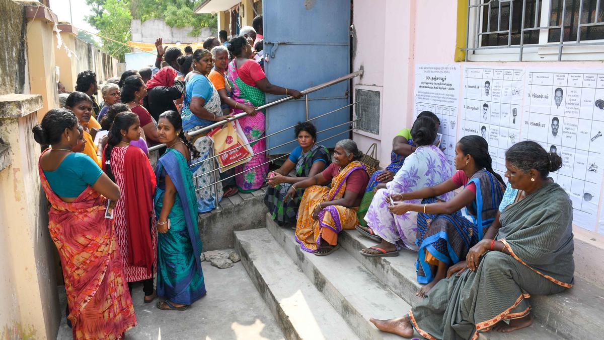 Voter turnout dips by 3.70% in Thanjavur