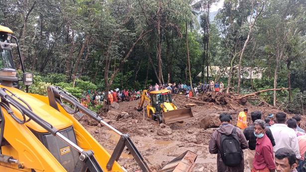 Five killed in landslide at Thodupuzha; rainfall in Kottayam and Pathanamthitta