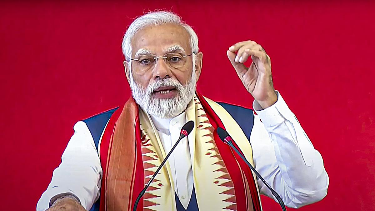 PM Modi hits out at political parties for not doing enough to support Indian languages