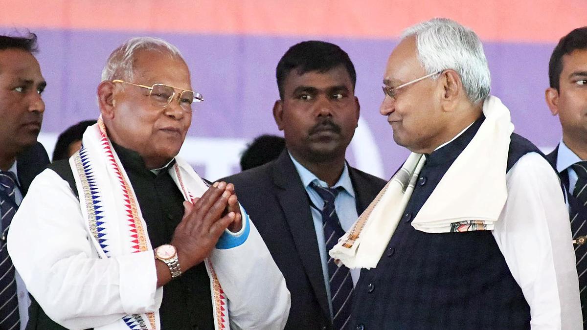 'Nothing wrong with Nitish Kumar': Manjhi defends Bihar CM Nitish amid national anthem row