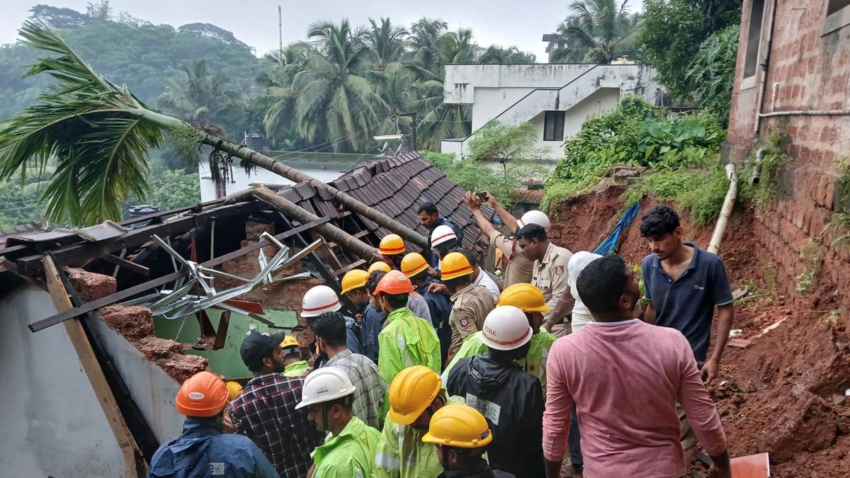 Four persons of family die in compound wall collapse following rain in Mangaluru