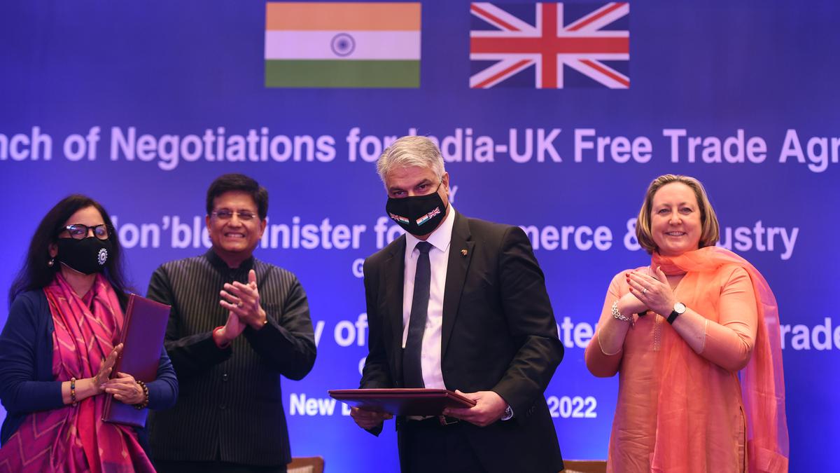 FTA negotiations with India 'well advanced: U.K. minister